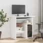 vidaXL Γραφείο Λευκό 80 x 45 x 74 εκ. από Μοριοσανίδα