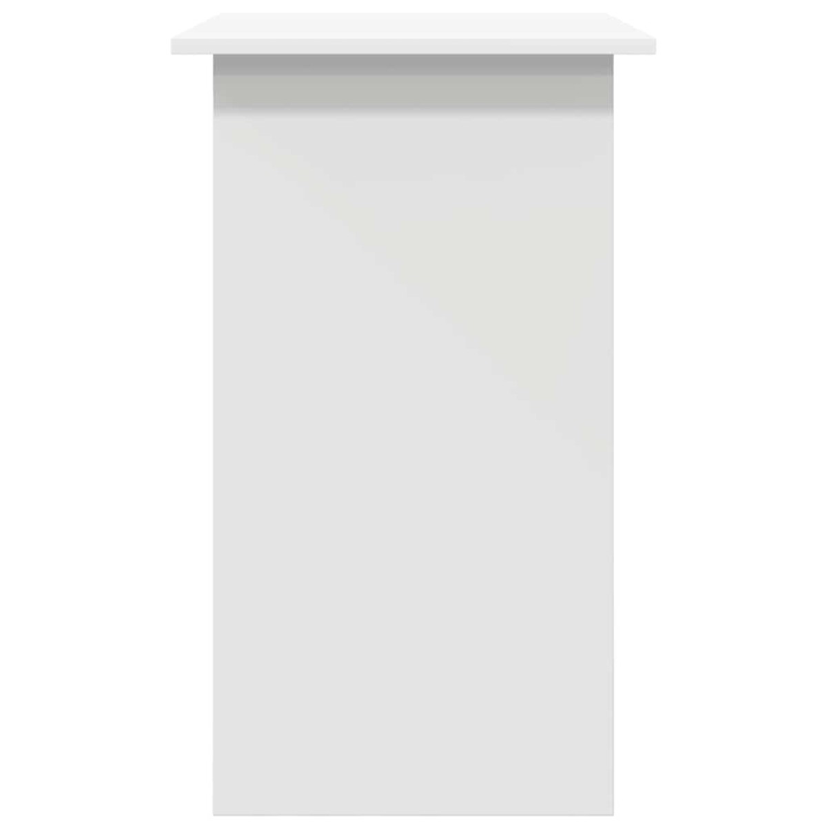 vidaXL Γραφείο Λευκό 80 x 45 x 74 εκ. από Μοριοσανίδα