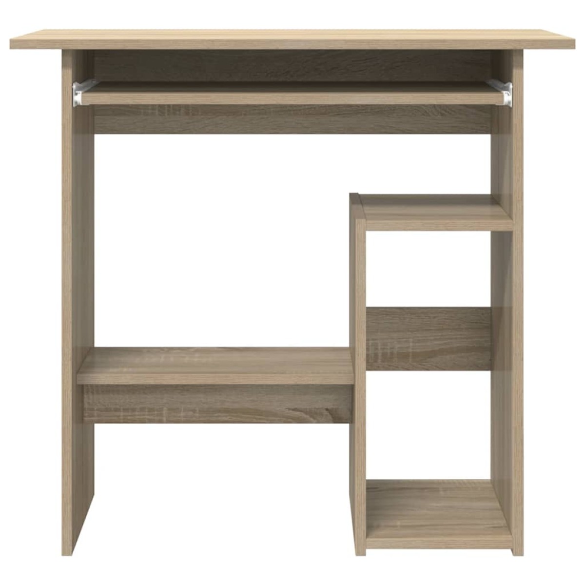 vidaXL Γραφείο Χρώμα Sonoma Δρυς 80 x 45 x 74 εκ. από Μοριοσανίδα