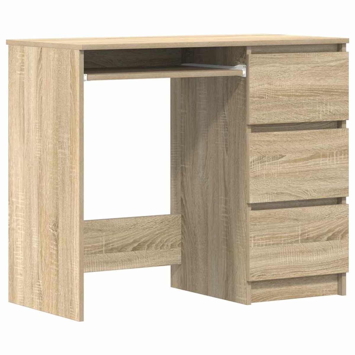 vidaXL Γραφείο Χρώμα Sonoma Δρυς 90 x 45 x 76 εκ. από Μοριοσανίδα