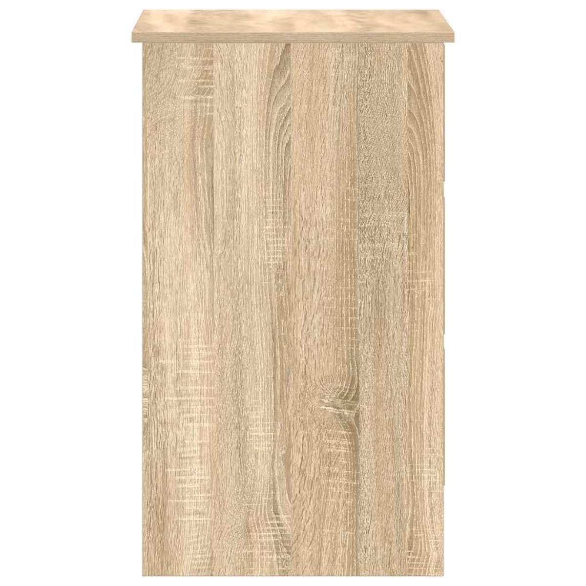 vidaXL Γραφείο Χρώμα Sonoma Δρυς 90 x 45 x 76 εκ. από Μοριοσανίδα