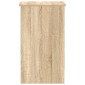 vidaXL Γραφείο Χρώμα Sonoma Δρυς 90 x 45 x 76 εκ. από Μοριοσανίδα