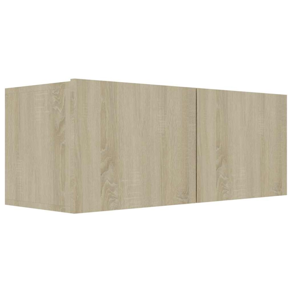 vidaXL Έπιπλο Τηλεόρασης Sonoma Δρυς 80 x 30 x 30 εκ. από Επεξ. Ξύλο