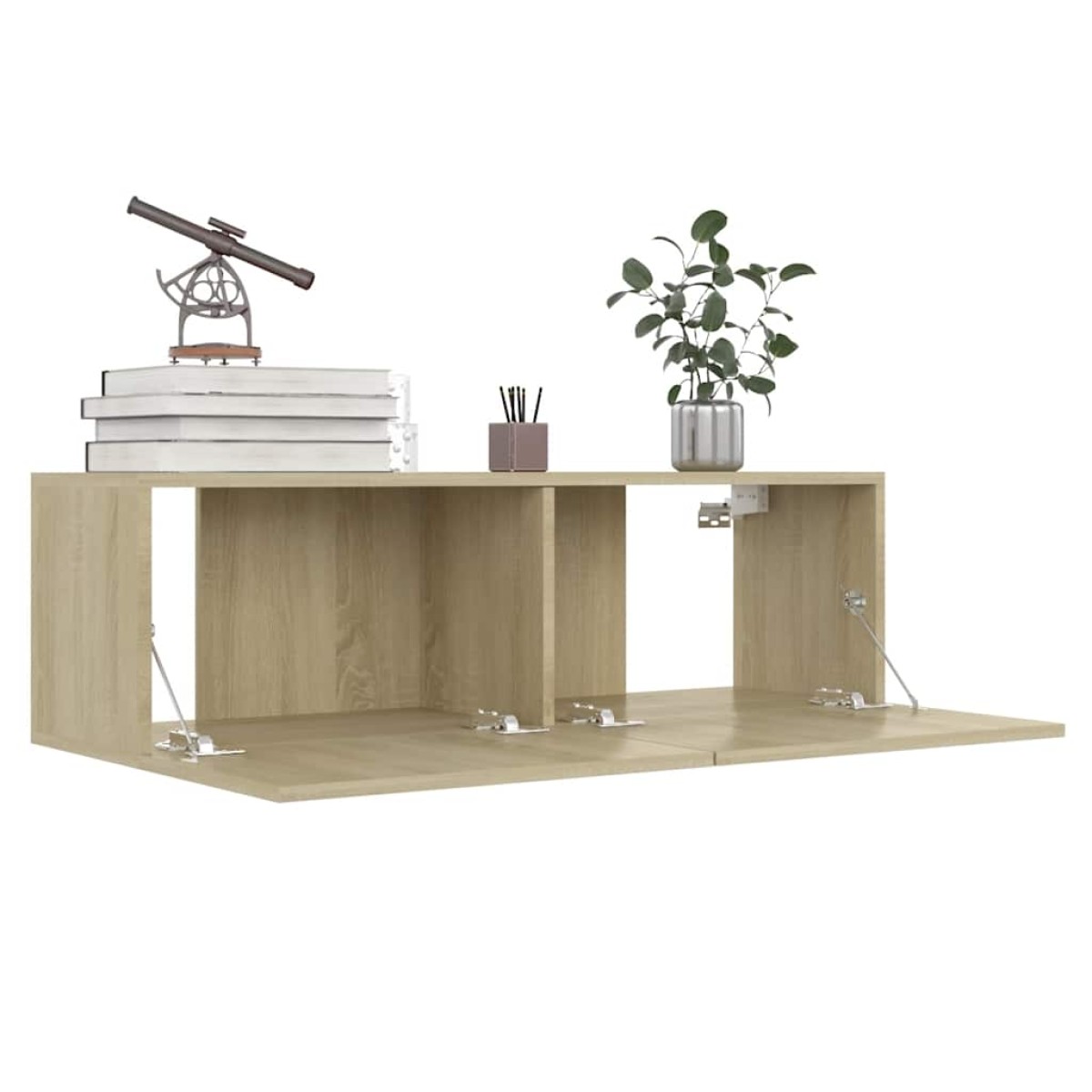 vidaXL Έπιπλο Τηλεόρασης Sonoma Δρυς 100 x 30 x 30 εκ. από Μοριοσανίδα
