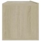 vidaXL Έπιπλο Τηλεόρασης Sonoma Δρυς 100 x 30 x 30 εκ. από Μοριοσανίδα