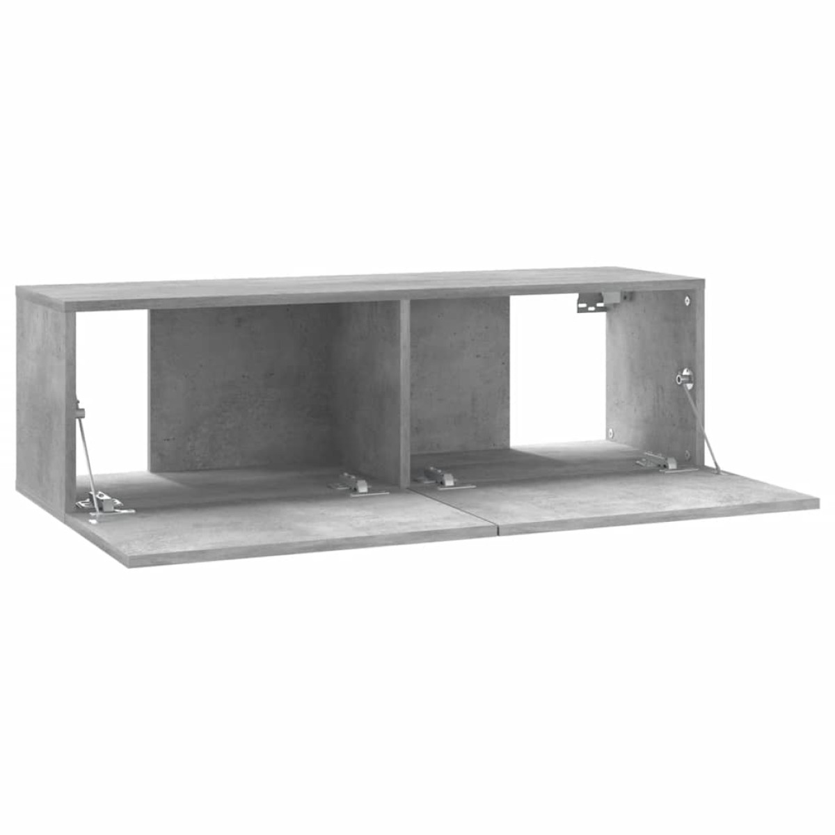 vidaXL Έπιπλο Τηλεόρασης Γκρι Σκυροδέματος 100x30x30 εκ. Μοριοσανίδα