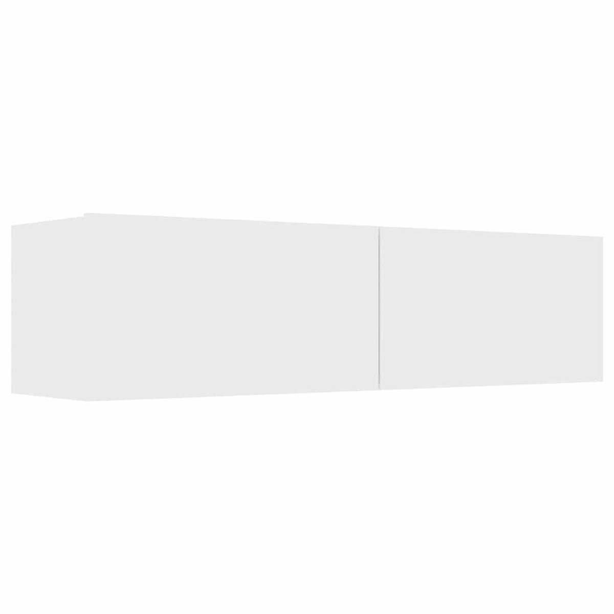 vidaXL Έπιπλο Τηλεόρασης Λευκό 120 x 30 x 30 εκ. από Μοριοσανίδα