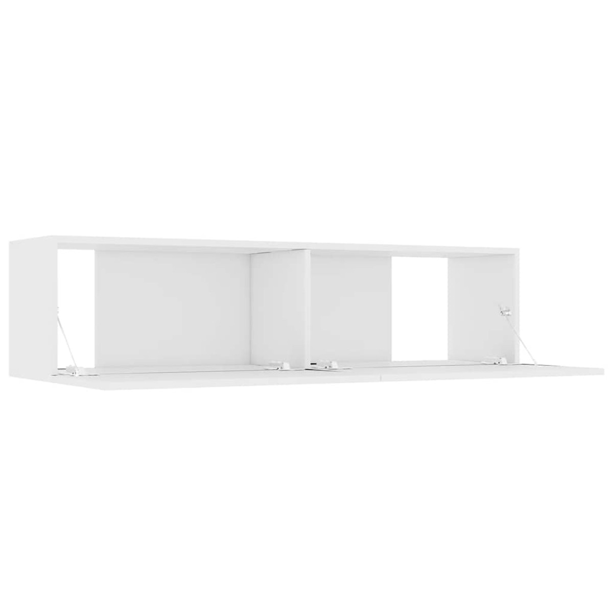 vidaXL Έπιπλο Τηλεόρασης Λευκό 120 x 30 x 30 εκ. από Μοριοσανίδα