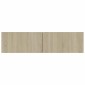 vidaXL Έπιπλο Τηλεόρασης Sonoma Δρυς 120x30x30 εκ. από Μοριοσανίδα