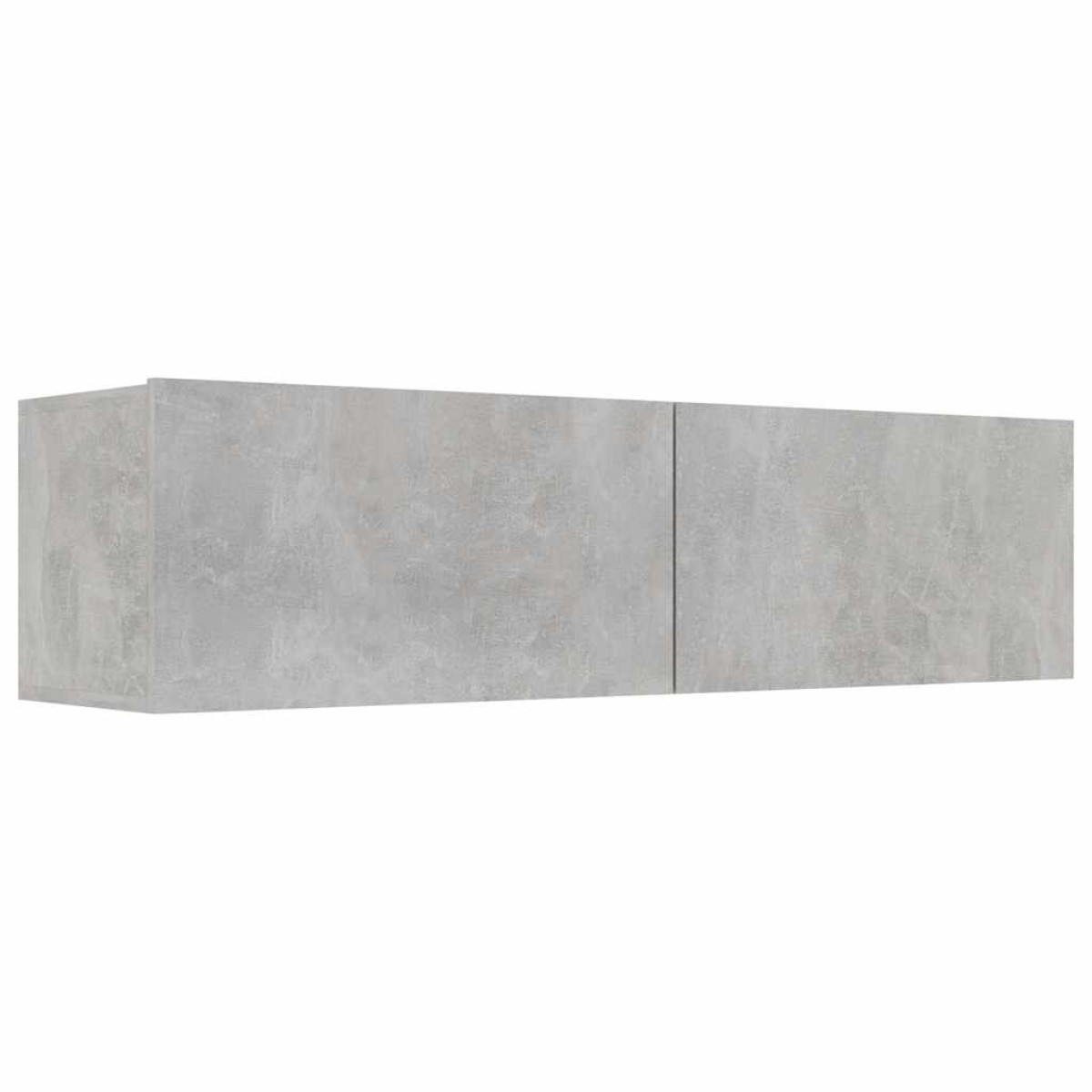 vidaXL Έπιπλο Τηλεόρασης Γκρι Σκυροδέματος 120x30x30 εκ. Μοριοσανίδα