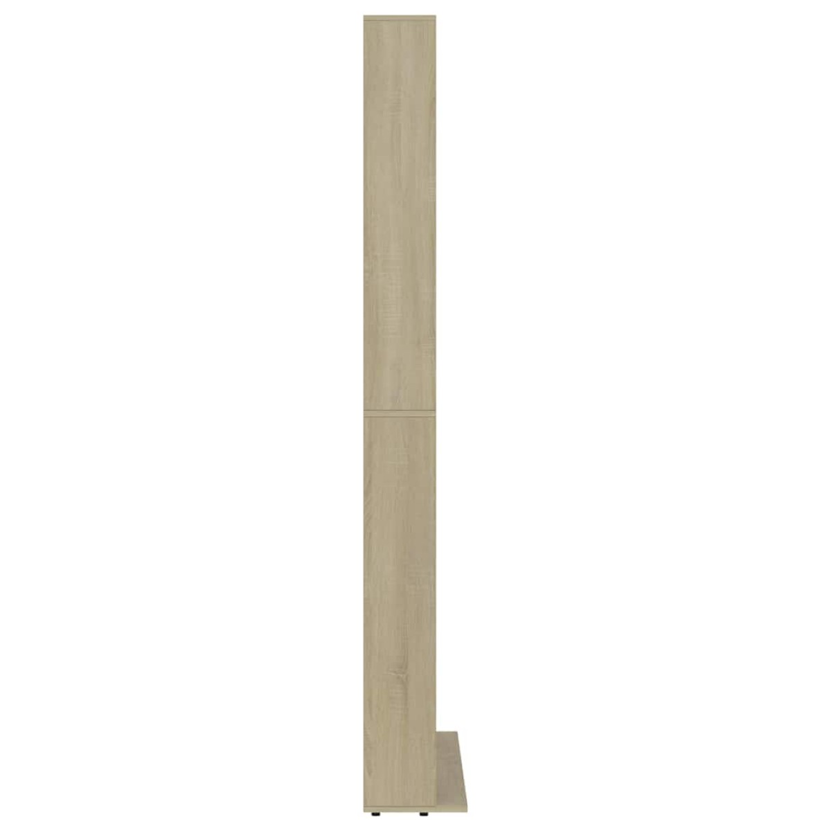 vidaXL Έπιπλο για CD Δρυς 102 x 16 x 177,5 εκ. από Επεξεργασμένο Ξύλο