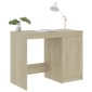vidaXL Γραφείο Χρώμα Sonoma Δρυς 100 x 50 x 76 εκ. από Μοριοσανίδα