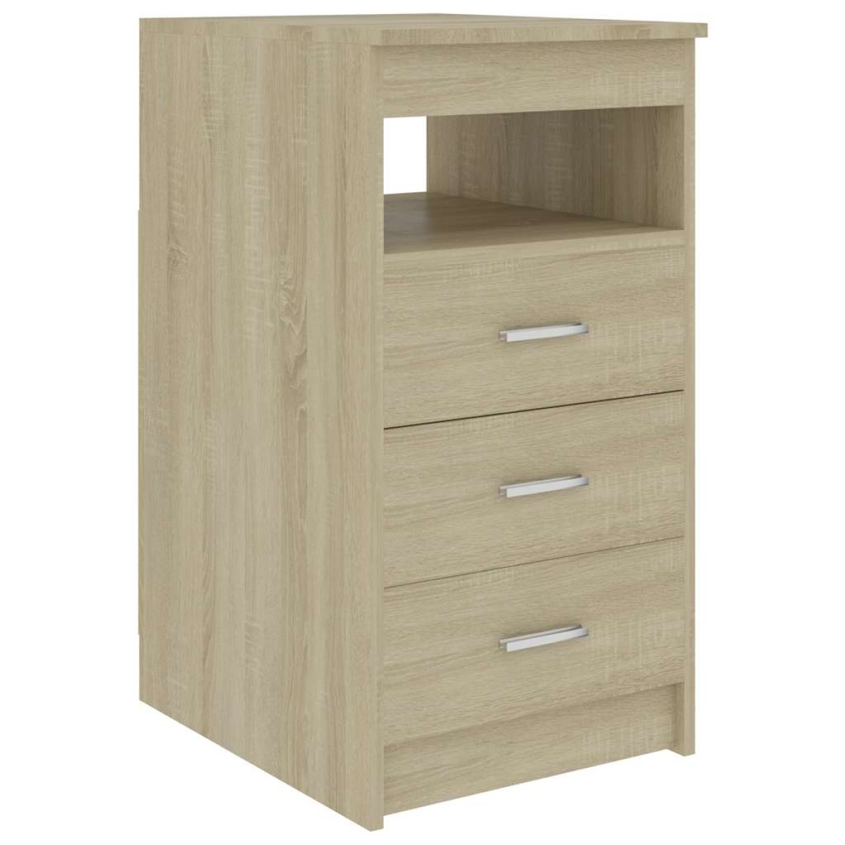 vidaXL Συρταριέρα Sonoma Δρυς 40 x 50 x 76 εκ. από Επεξεργασμένο Ξύλο