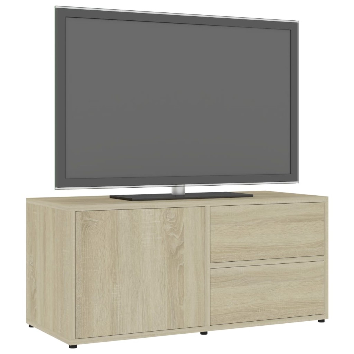vidaXL Έπιπλο Τηλεόρασης Sonoma Δρυς 80 x 34 x 36 εκ. από Μοριοσανίδα