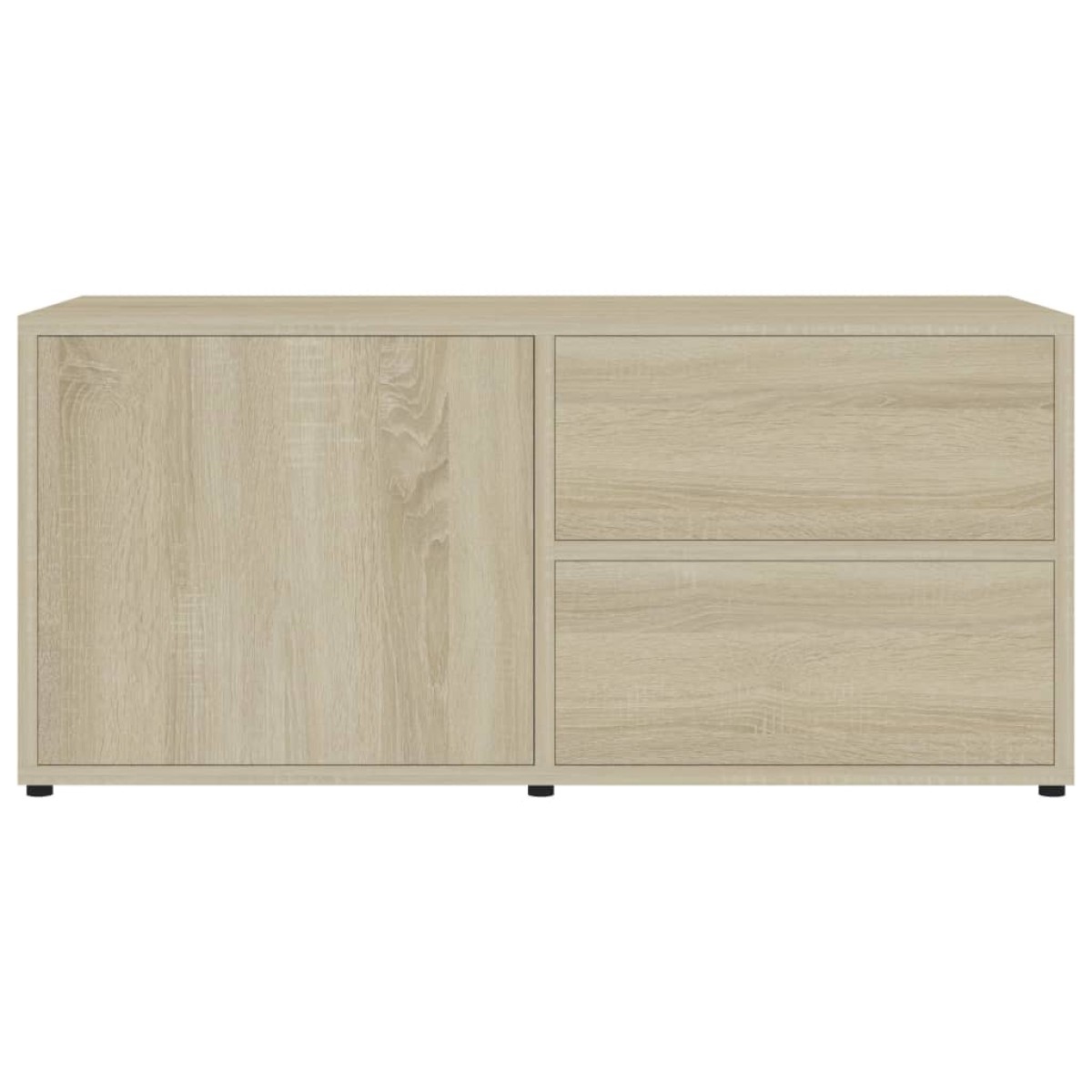 vidaXL Έπιπλο Τηλεόρασης Sonoma Δρυς 80 x 34 x 36 εκ. από Μοριοσανίδα
