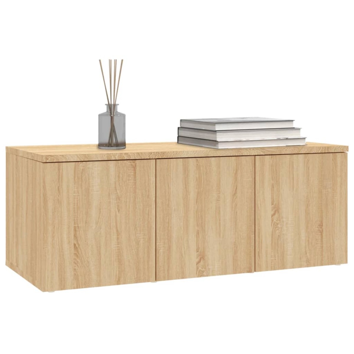 vidaXL Έπιπλο Τηλεόρασης Sonoma Δρυς 80 x 34 x 30 εκ. από Μοριοσανίδα