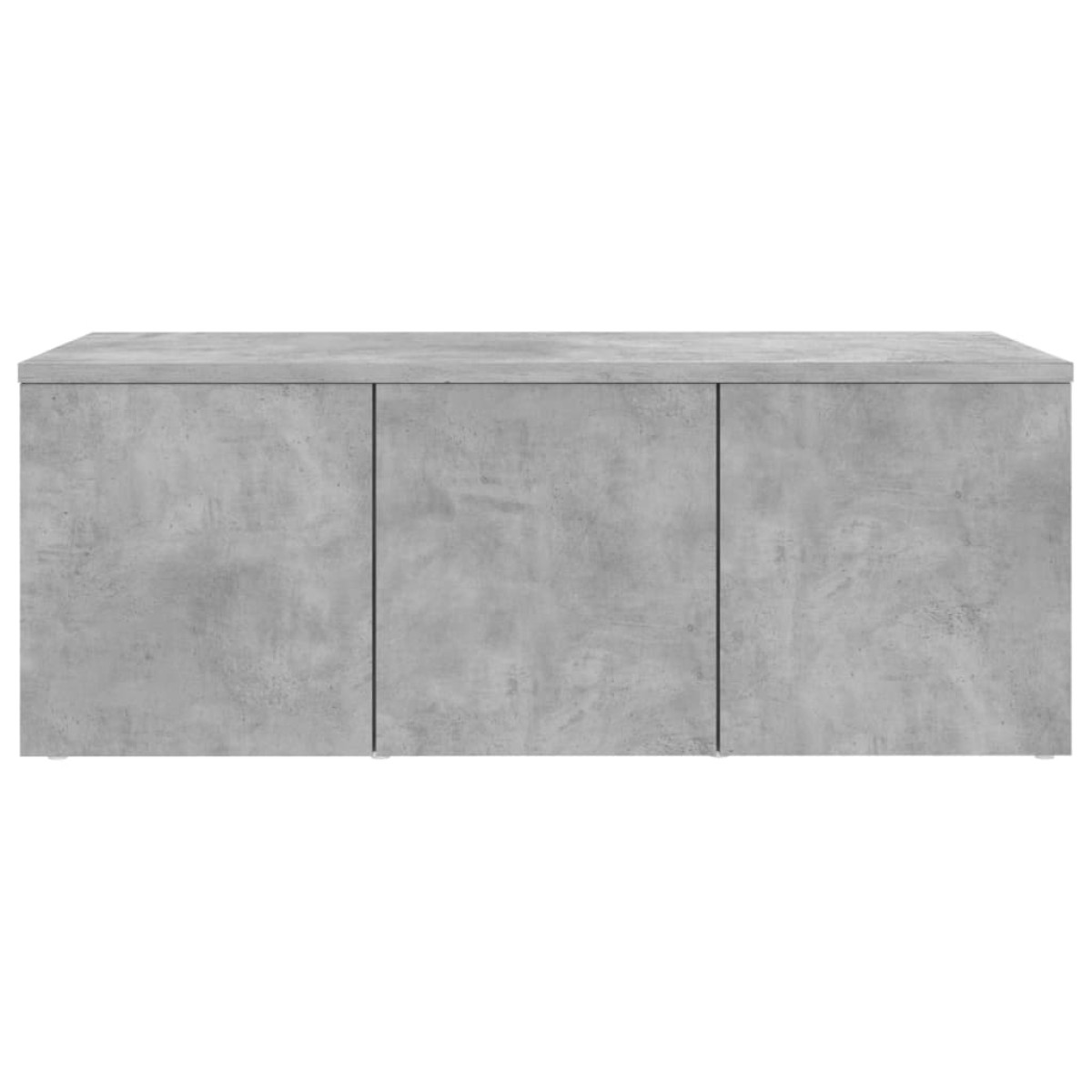 vidaXL Έπιπλο Τηλεόρασης Γκρι Σκυροδέματος 80x34x30 εκ. Μοριοσανίδα