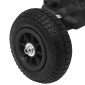 vidaXL Go Kart με Πετάλια και Λάστιχα Πεπιεσμένου Αέρα Μαύρο