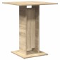 vidaXL Τραπέζι Bistro Χρώμα Sonoma Δρυς 60 x 60 x 75 εκ. Μοριοσανίδα