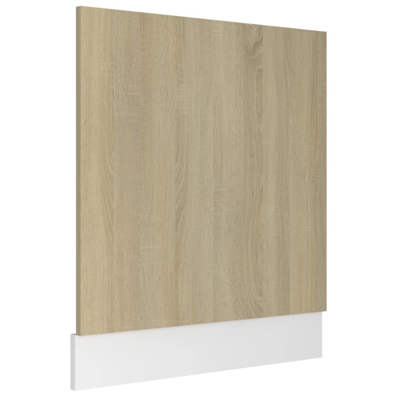 vidaXL Πλαίσιο Πλυντηρίου Πιάτων "Lyon" Sonoma Δρυς 59,5x3x67 εκ. από Τεχνητό Ξύλο