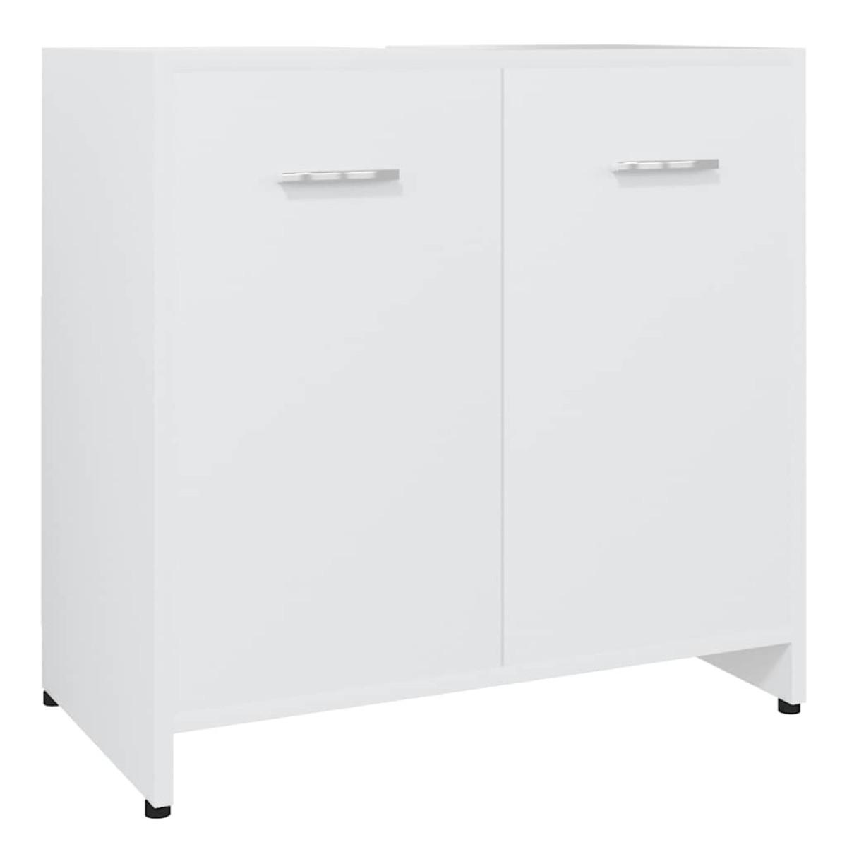 vidaXL Ντουλάπι Νιπτήρα Λευκό 60 x 33 x 61 εκ. από Μοριοσανίδα