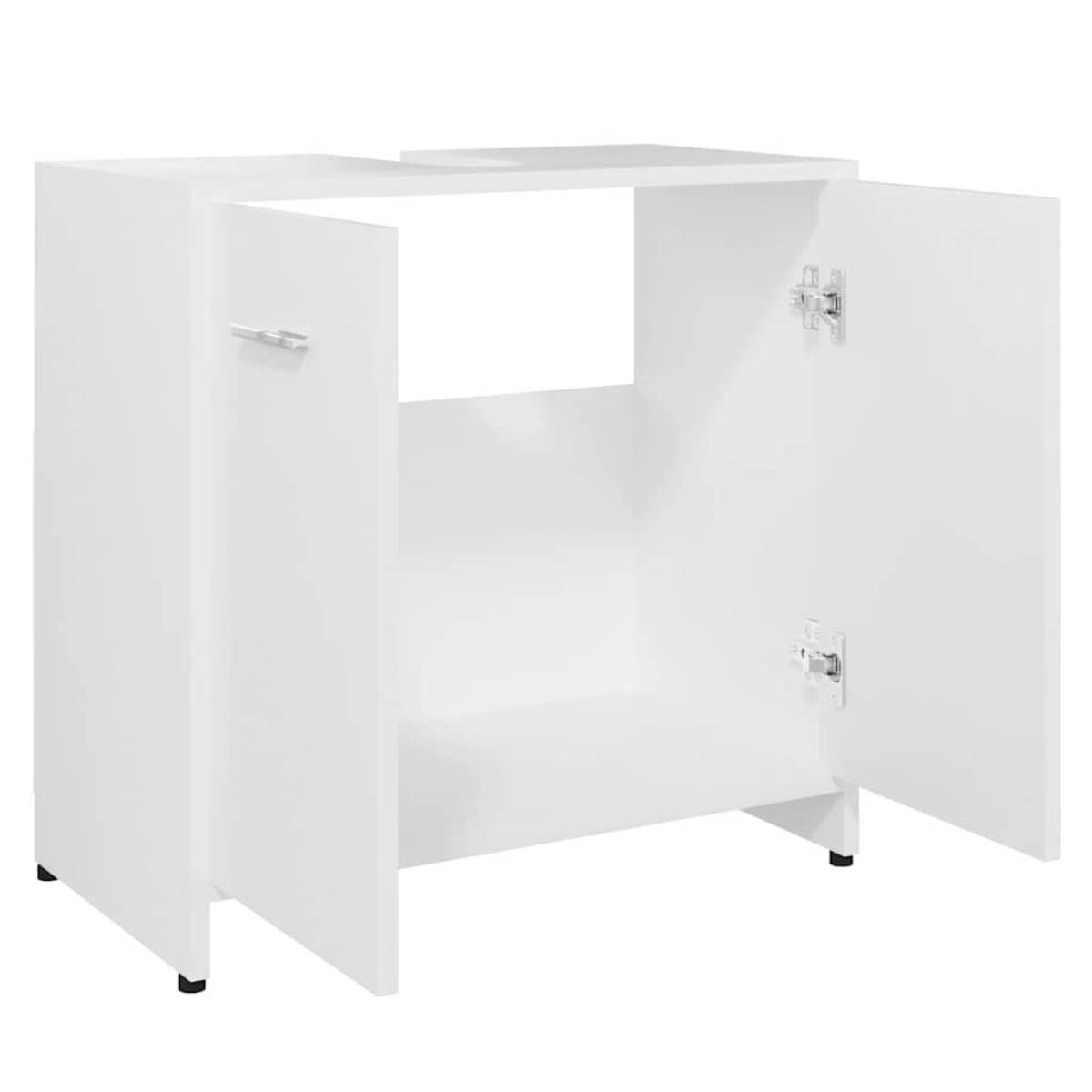 vidaXL Ντουλάπι Νιπτήρα Λευκό 60 x 33 x 61 εκ. από Μοριοσανίδα