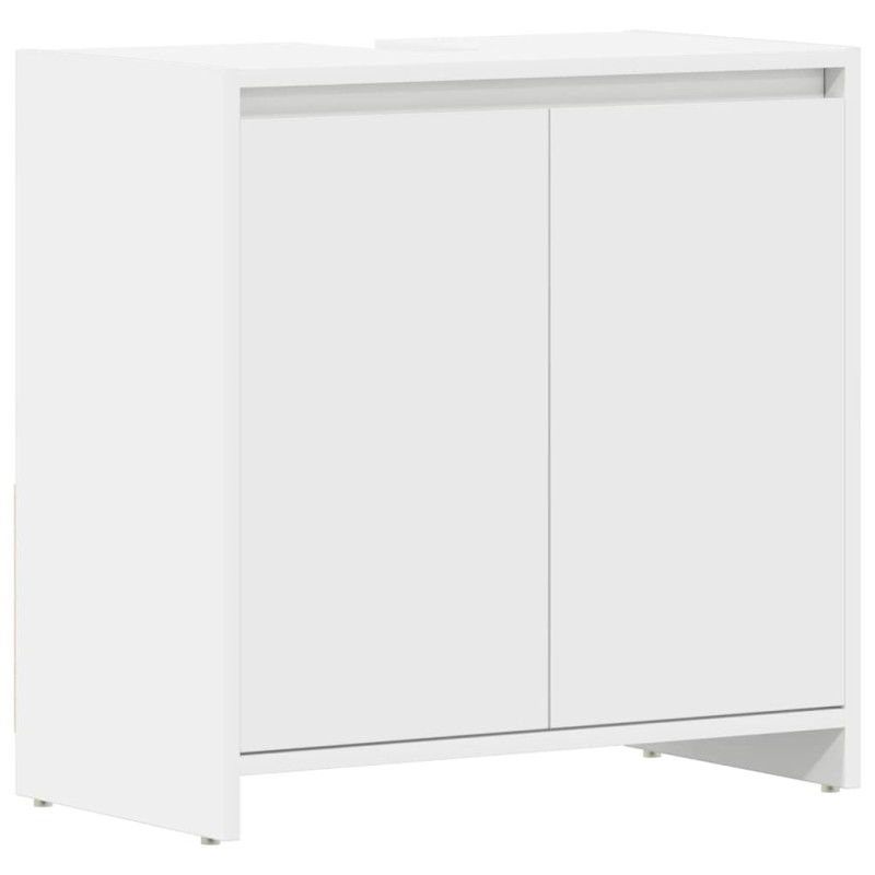 vidaXL Ντουλάπι Νιπτήρα Λευκό 60 x 33 x 61 εκ. από Επεξ. Ξύλο