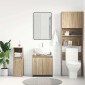 vidaXL Ντουλάπι Νιπτήρα Sonoma Δρυς 60 x 33 x 61 εκ. από Μοριοσανίδα