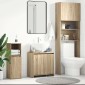 vidaXL Ντουλάπι Νιπτήρα Sonoma Δρυς 60 x 33 x 61 εκ. από Μοριοσανίδα
