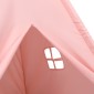 vidaXL Σκηνή Teepee Παιδική Ροζ 120x120x150 εκ. Peach Skin με Σάκο