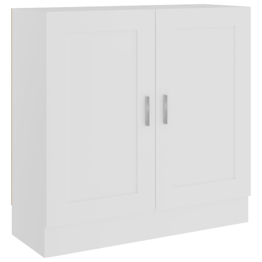 vidaXL Βιβλιοθήκη Λευκή 82,5 x 30,5 x 80 εκ. Επεξεργασμένο Ξύλο