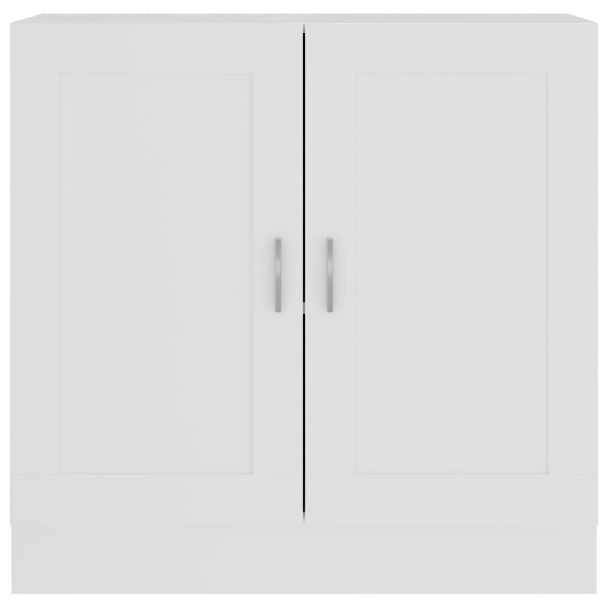vidaXL Βιβλιοθήκη Λευκή 82,5 x 30,5 x 80 εκ. Μοριοσανίδα