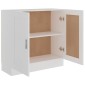 vidaXL Βιβλιοθήκη Λευκή 82,5 x 30,5 x 80 εκ. Μοριοσανίδα