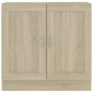 vidaXL Βιβλιοθήκη Χρώμα Sonoma Δρυς 82,5 x 30,5 x 80 εκ. Μοριοσανίδα