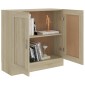 vidaXL Βιβλιοθήκη Χρώμα Sonoma Δρυς 82,5 x 30,5 x 80 εκ. Μοριοσανίδα