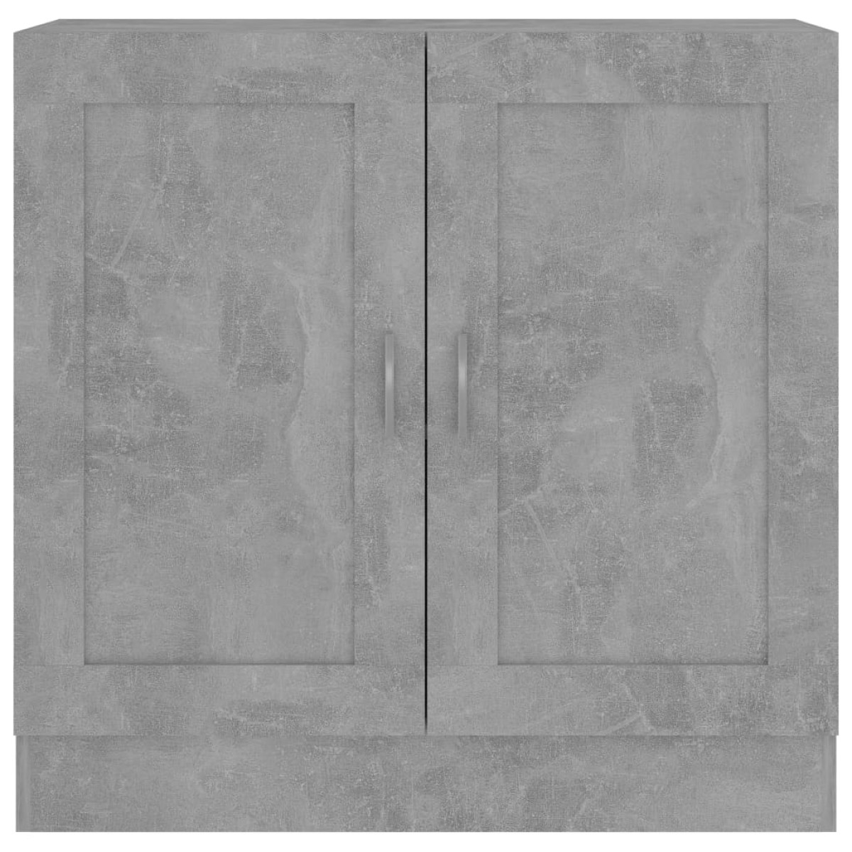 vidaXL Βιβλιοθήκη Γκρι του Σκυροδέματος 82,5x30,5x80 εκ. Μοριοσανίδα