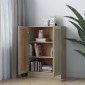 vidaXL Βιβλιοθήκη Χρώμα Sonoma Δρυς 82,5 x 30,5 x 115 εκ. Μοριοσανίδα