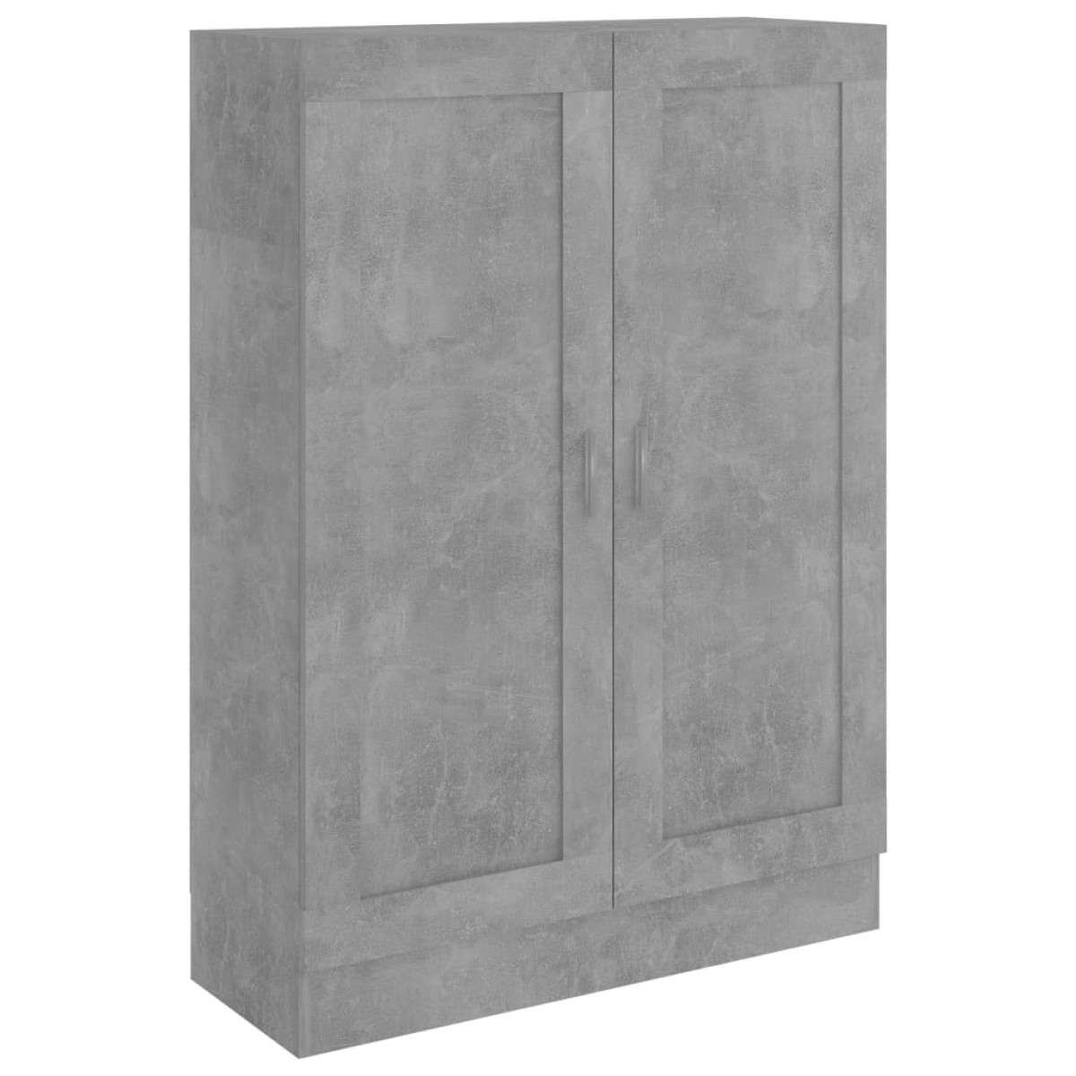 vidaXL Βιβλιοθήκη Γκρι του Σκυροδέματος 82,5x30,5x115 εκ. Μοριοσανίδα