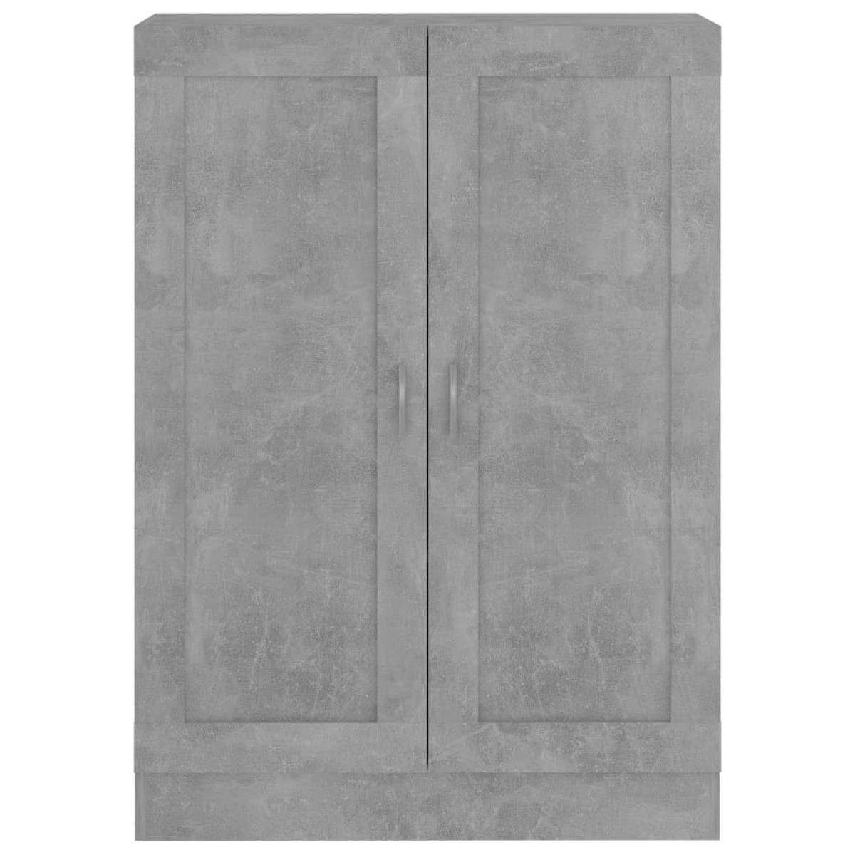 vidaXL Βιβλιοθήκη Γκρι του Σκυροδέματος 82,5x30,5x115 εκ. Μοριοσανίδα
