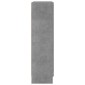vidaXL Βιβλιοθήκη Γκρι του Σκυροδέματος 82,5x30,5x115 εκ. Μοριοσανίδα