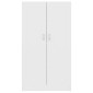 vidaXL Βιβλιοθήκη Λευκή 82,5 x 30,5 x 150 εκ. Μοριοσανίδα