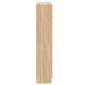 vidaXL Βιβλιοθήκη Χρώμα Sonoma Δρυς 82,5 x 30,5 x 150 εκ. Μοριοσανίδα