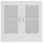 vidaXL Βιτρίνα Λευκή 82,5 x 30,5 x 80 εκ. Μοριοσανίδα