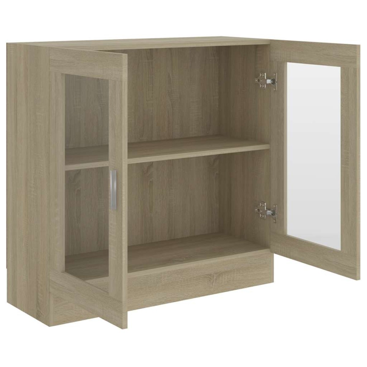 vidaXL Βιτρίνα Χρώμα Sonoma Δρυς 82,5 x 30,5 x 80 εκ. Μοριοσανίδα