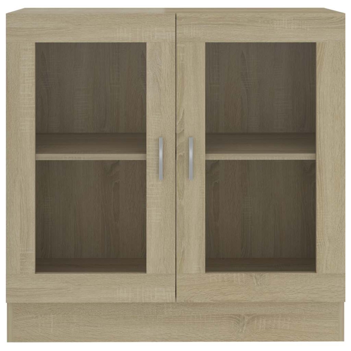 vidaXL Βιτρίνα Χρώμα Sonoma Δρυς 82,5 x 30,5 x 80 εκ. Μοριοσανίδα