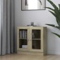 vidaXL Βιτρίνα Χρώμα Sonoma Δρυς 82,5 x 30,5 x 80 εκ. Μοριοσανίδα