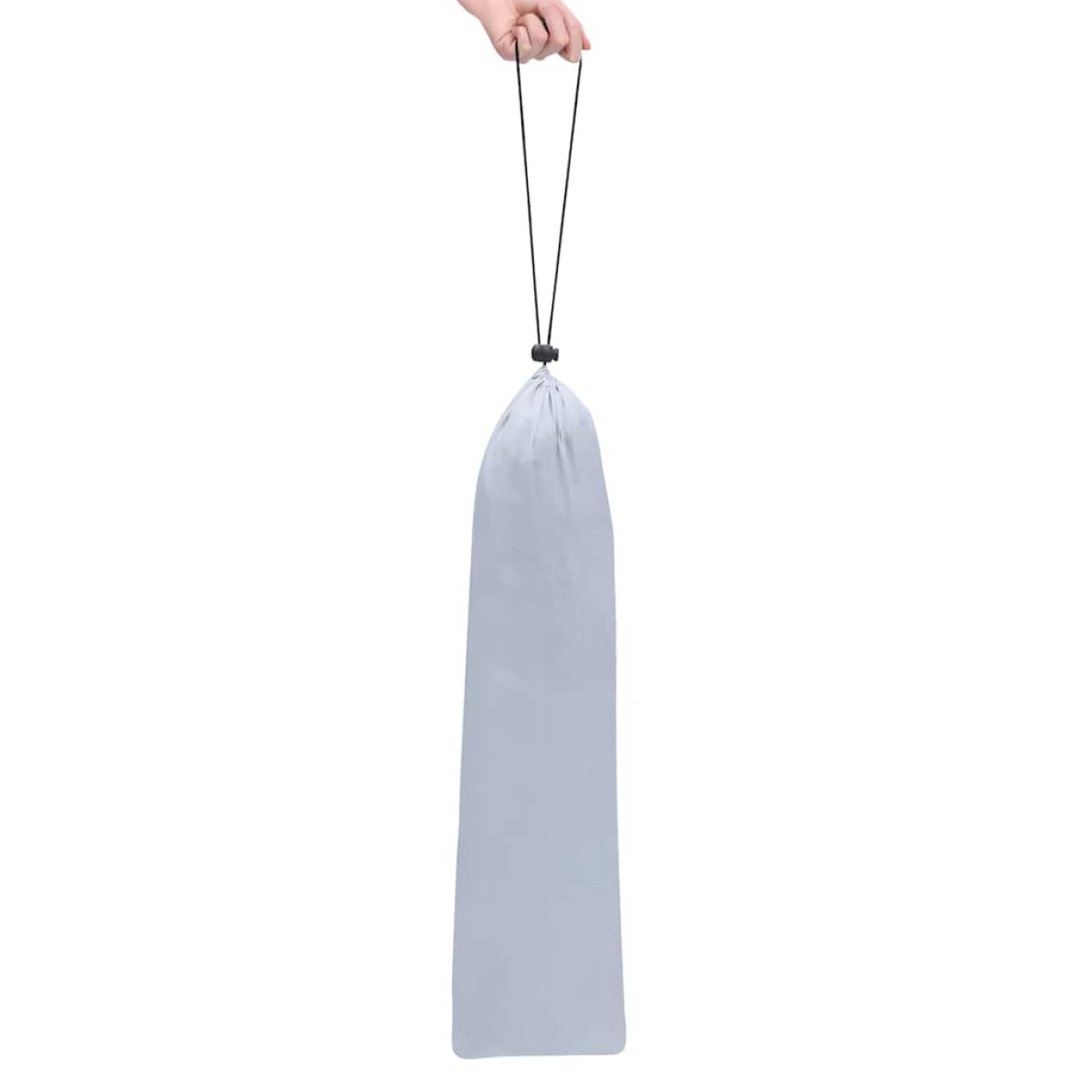 vidaXL Σκηνή Teepee Παιδική Γκρι 115x115x160 εκ. Πολυεστερική με Σάκο