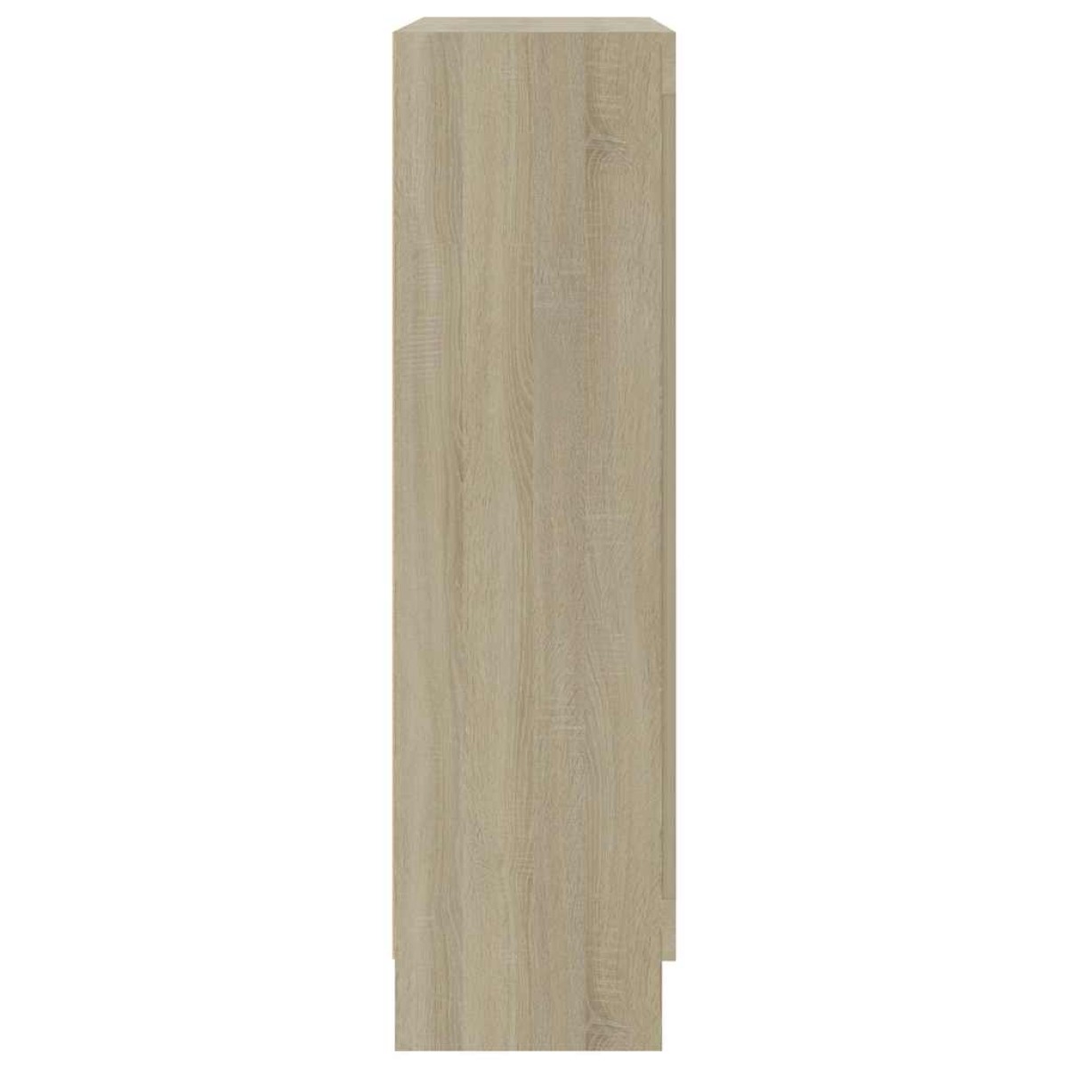 vidaXL Βιτρίνα Χρώμα Sonoma Δρυς 82,5 x 30,5 x 115 εκ. Μοριοσανίδα