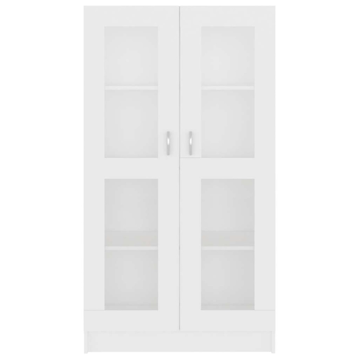 vidaXL Βιτρίνα Λευκή 82,5 x 30,5 x 150 εκ. Μοριοσανίδα