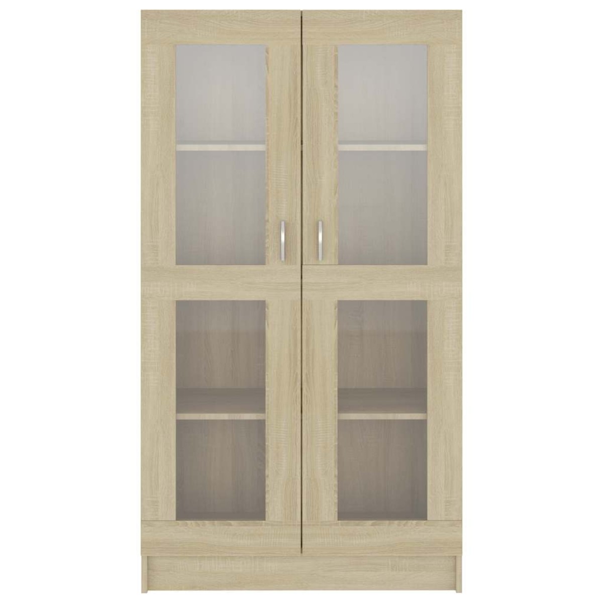 vidaXL Βιτρίνα Χρώμα Sonoma Δρυς 82,5 x 30,5 x 150 εκ. Μοριοσανίδα